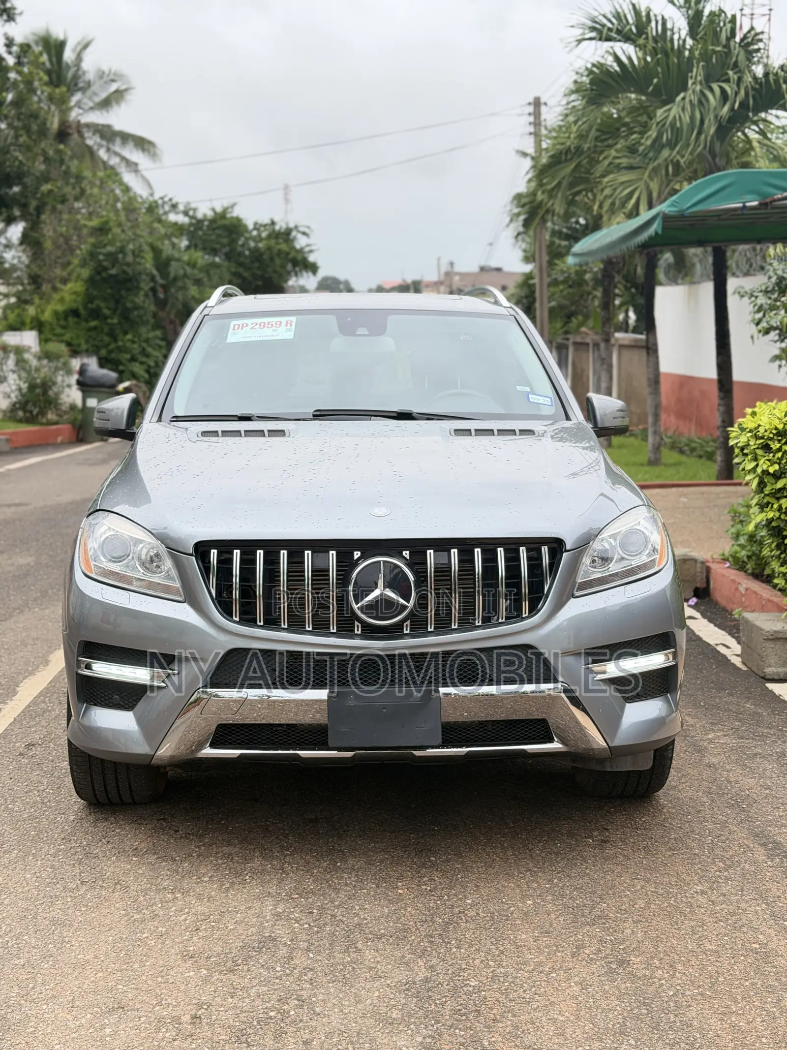 Mercedes-Benz M Class ML350 4MATIC 4dr SUV AWD (3.5L 6cyl 7A) 2015 Gray