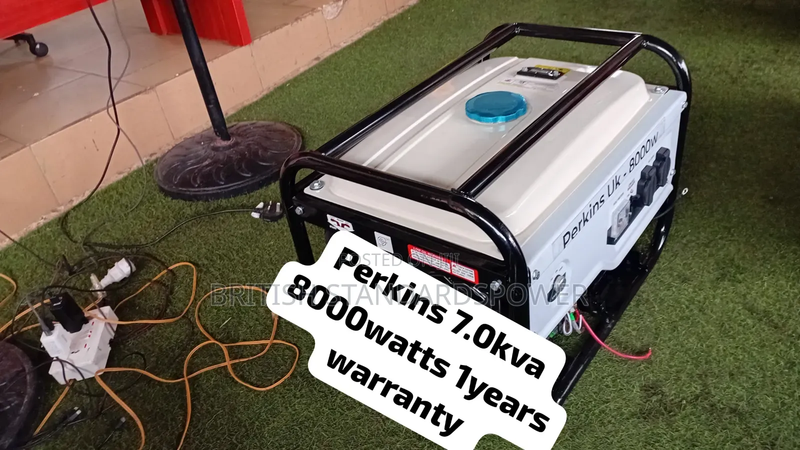 Premium Perkins 7kva Silent Diesel Generator – Low Fuel Consumption