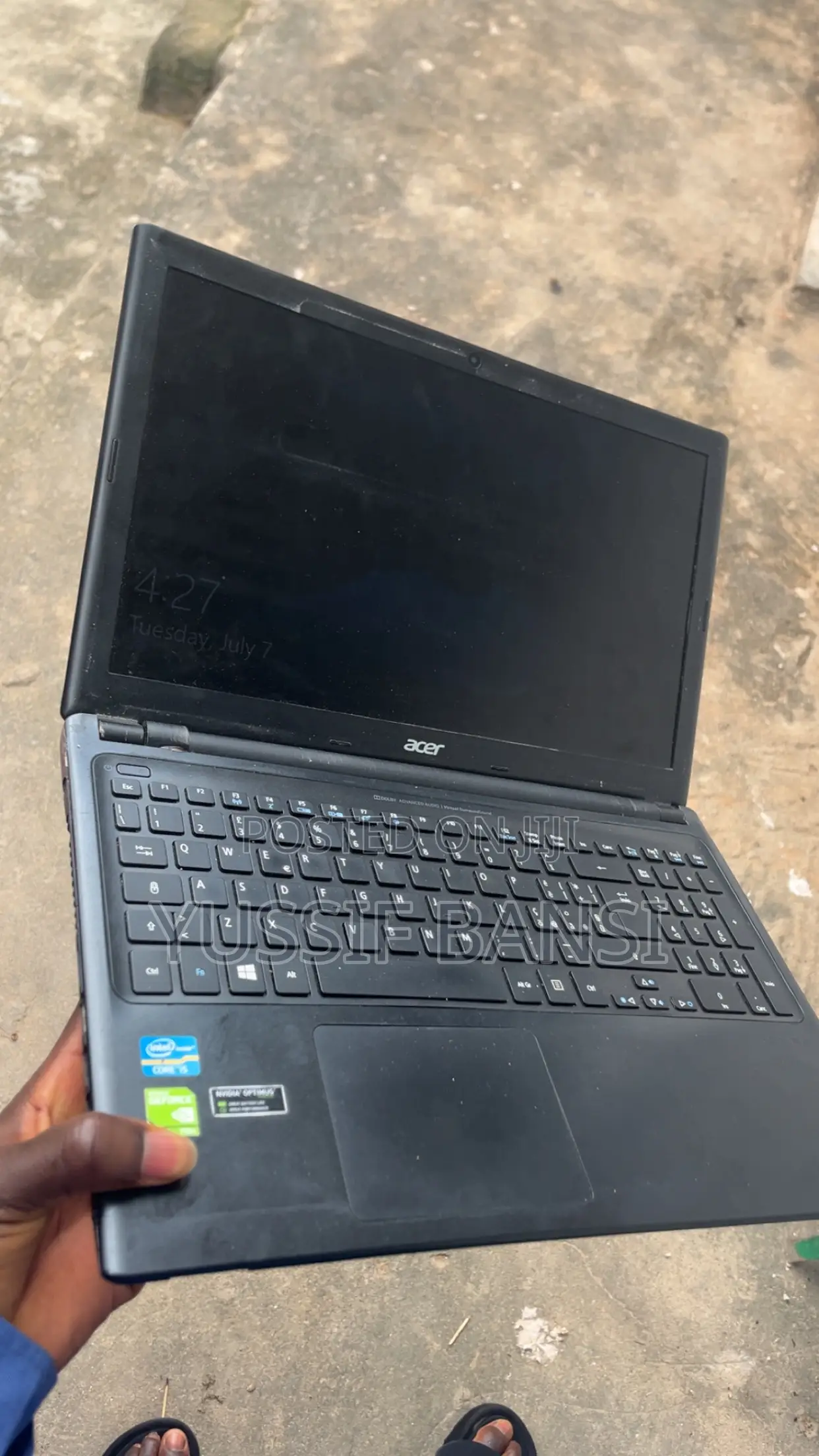 Laptop Acer Aspire V5-571G 8GB Intel Core i5 HDD 500GB