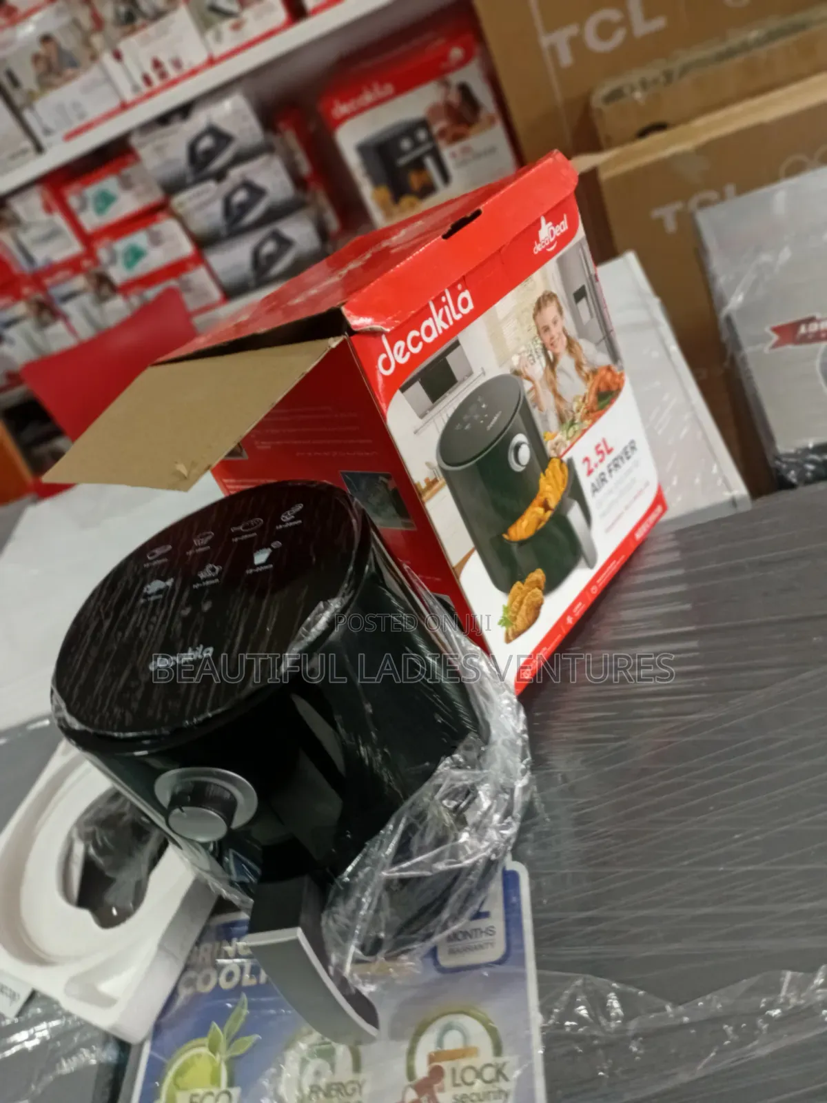 Decakila 2.5l Air Fryer – Easy Temperature Control