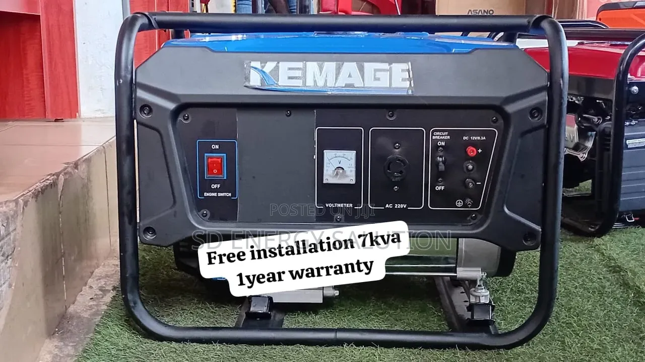 Kemage 7kva Petrol Generator – Powerful Backup 7kva