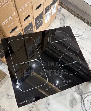 Check Out Durable Kenwood 60cm Built in Hob(4 Electric)Tempered Glass