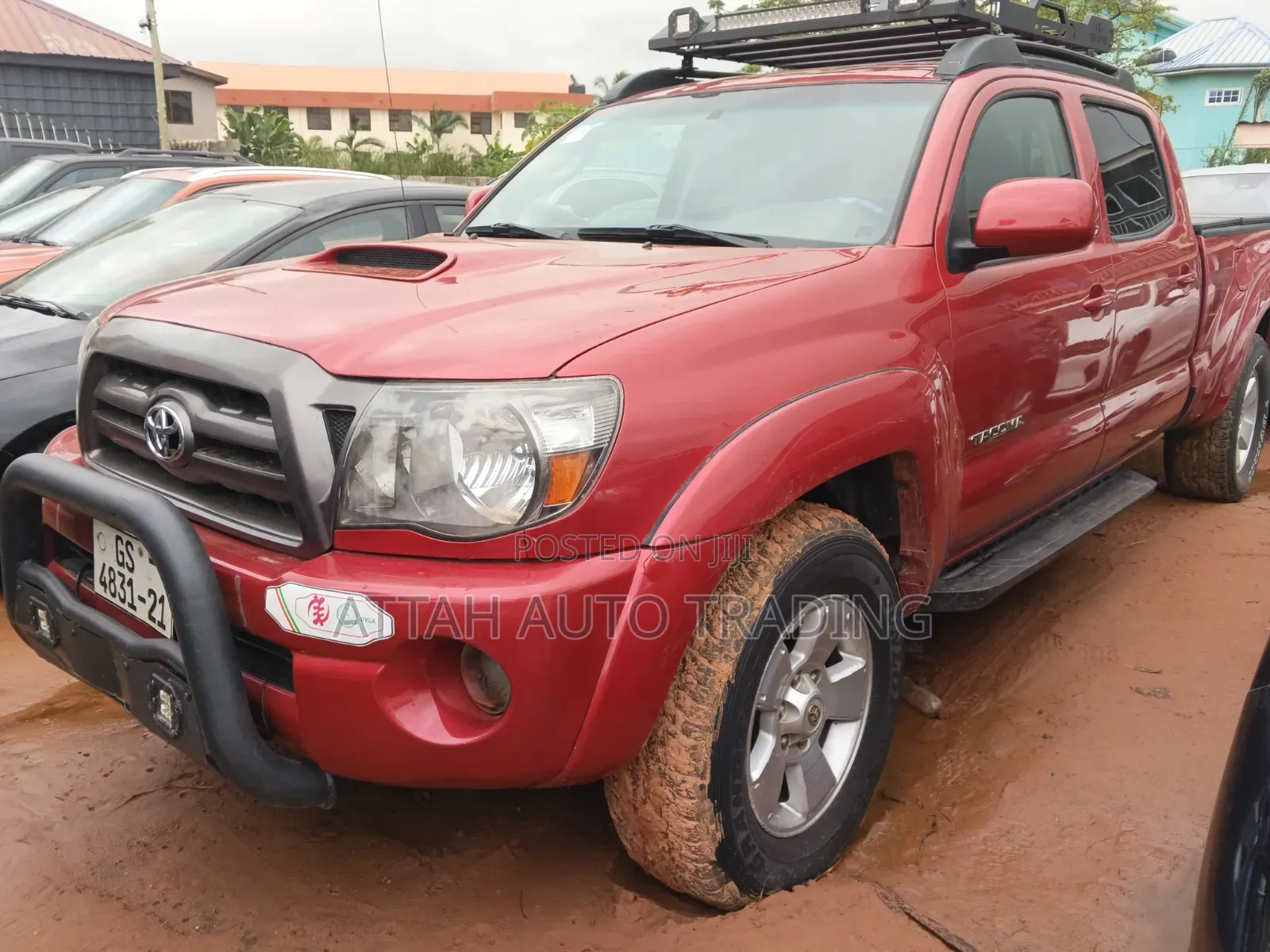 Toyota Tacoma 2010 Red