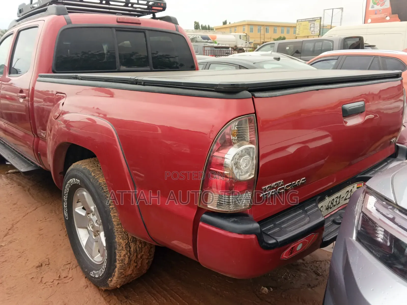 Toyota Tacoma 2010 Red