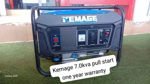 Kemage 7.0kva Portable Pull Start Generator