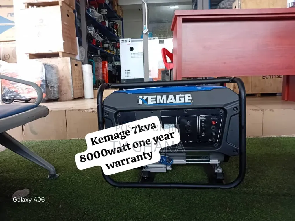 Kemage 7kva Petrol Generator – Trusted Backup Power Solution 7kva