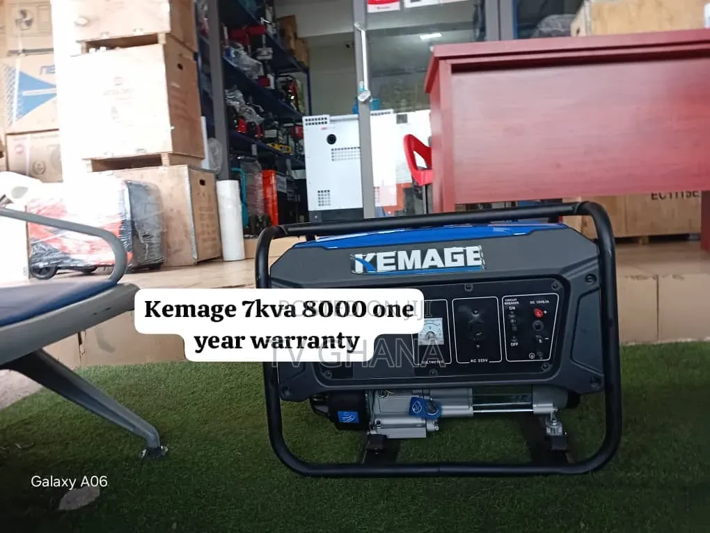 Kemage 7kva Petrol Generator – Trusted Backup Power Solution 7kva
