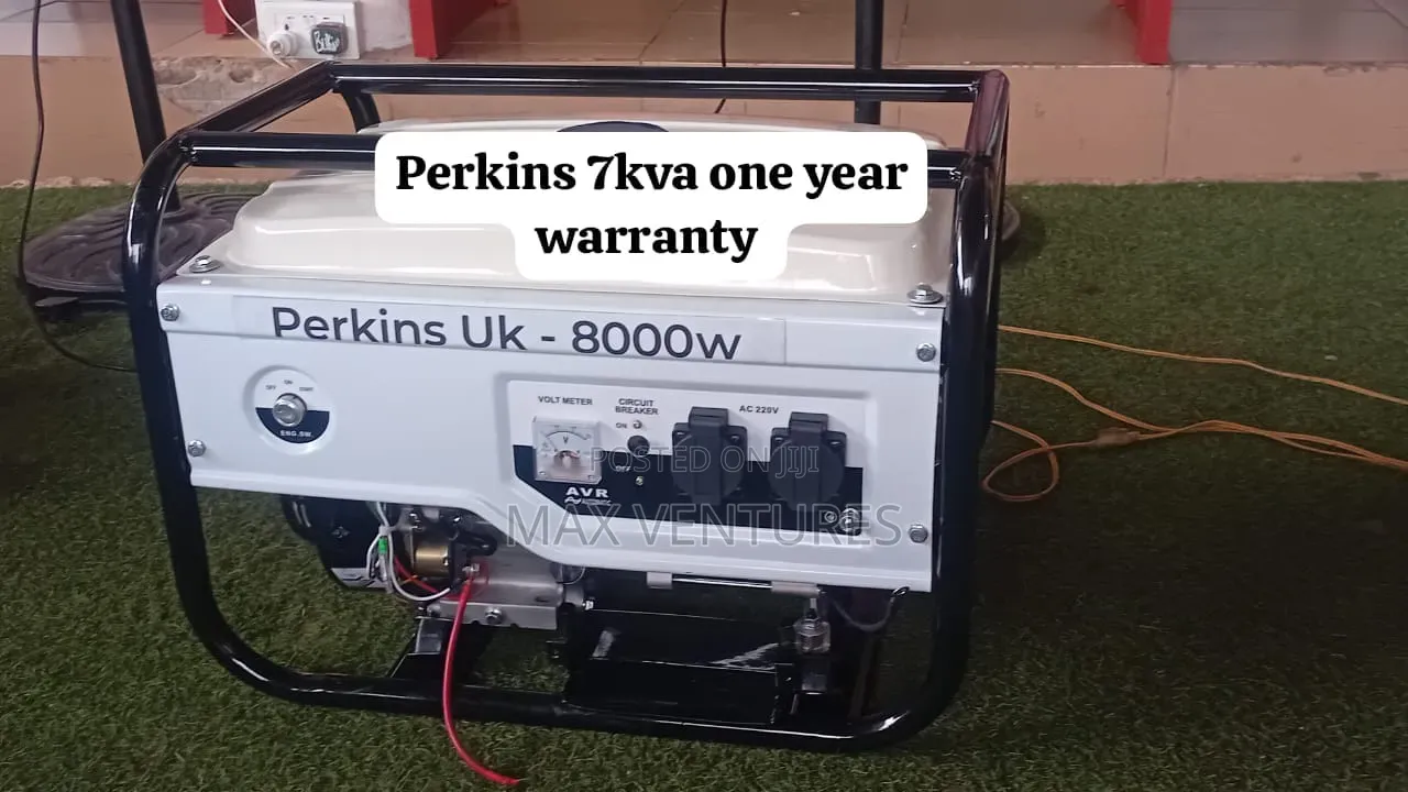 Heavy-Duty Perkins 7kva 8000w Diesel Genset New 7kva