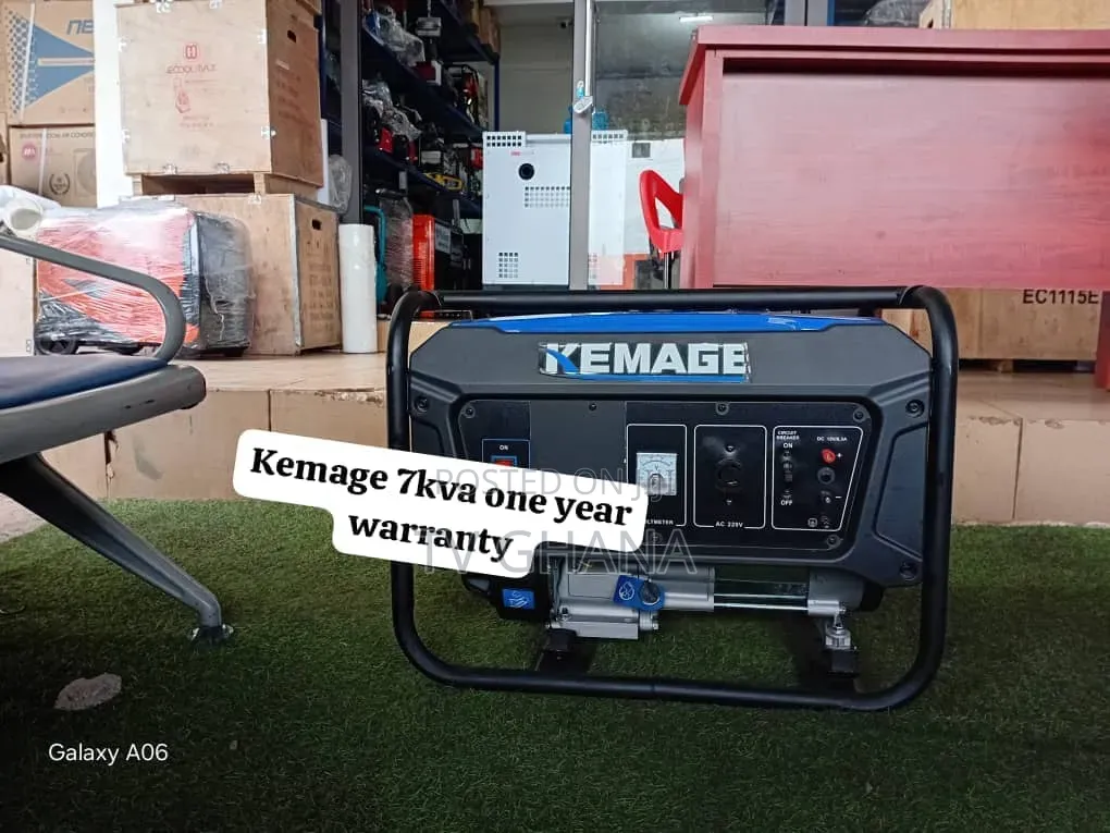 Kemage 7kva Petrol Generator – Powerful Fuel Saver Genset 7kva