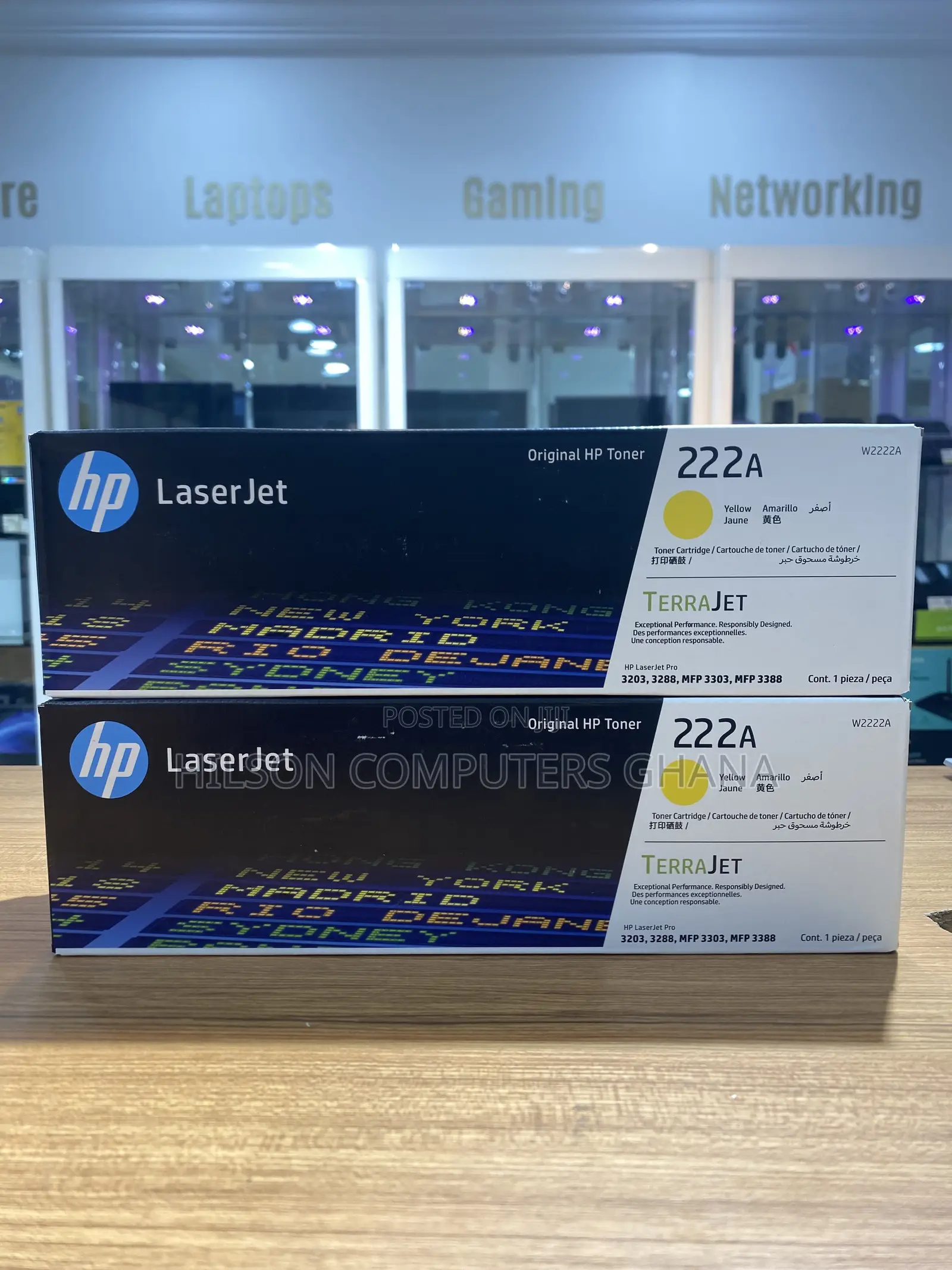 Hp 222a Yellow Original Laserjet Toner Cartridge (2222a)