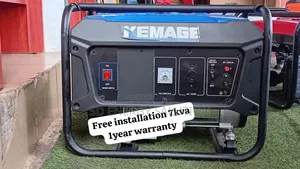 Kemage 7kva Electric Generator–Powerful Engine Fuel Efficiency 7kva