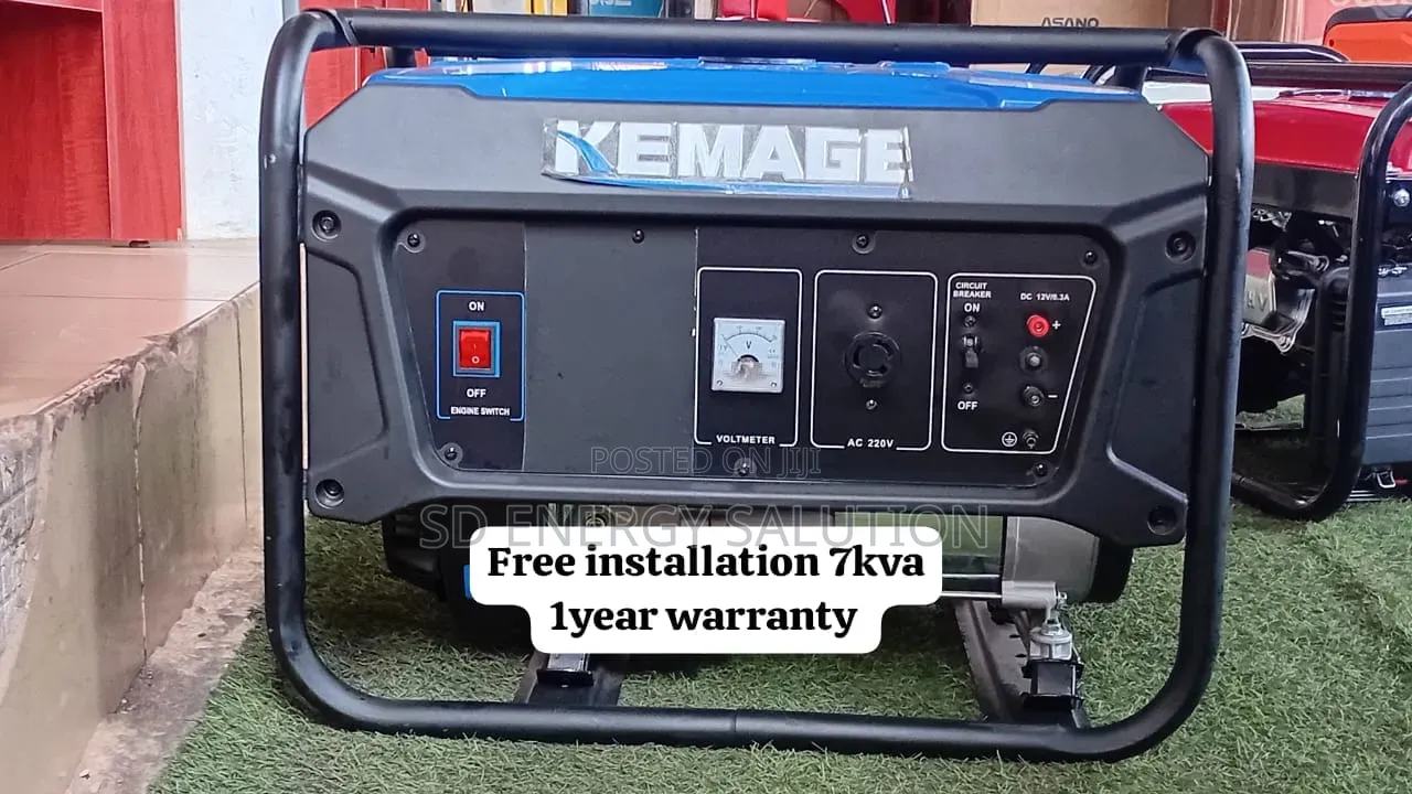Brand New Kemage 7kva Petrol Generator Available Now 7kva