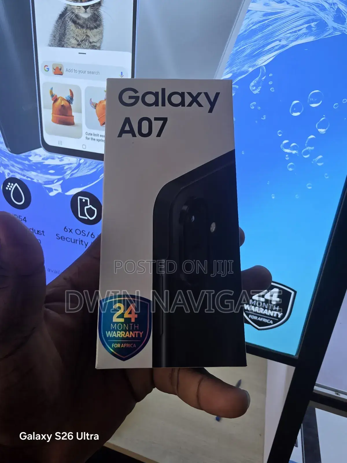 New Samsung Galaxy A07 4G 64 GB Black