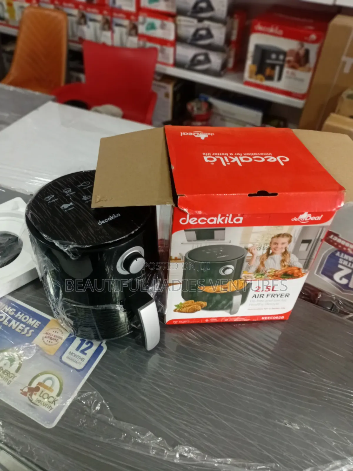Decakila 2.5l Air Fryer – Modern Design, Excellent Performance