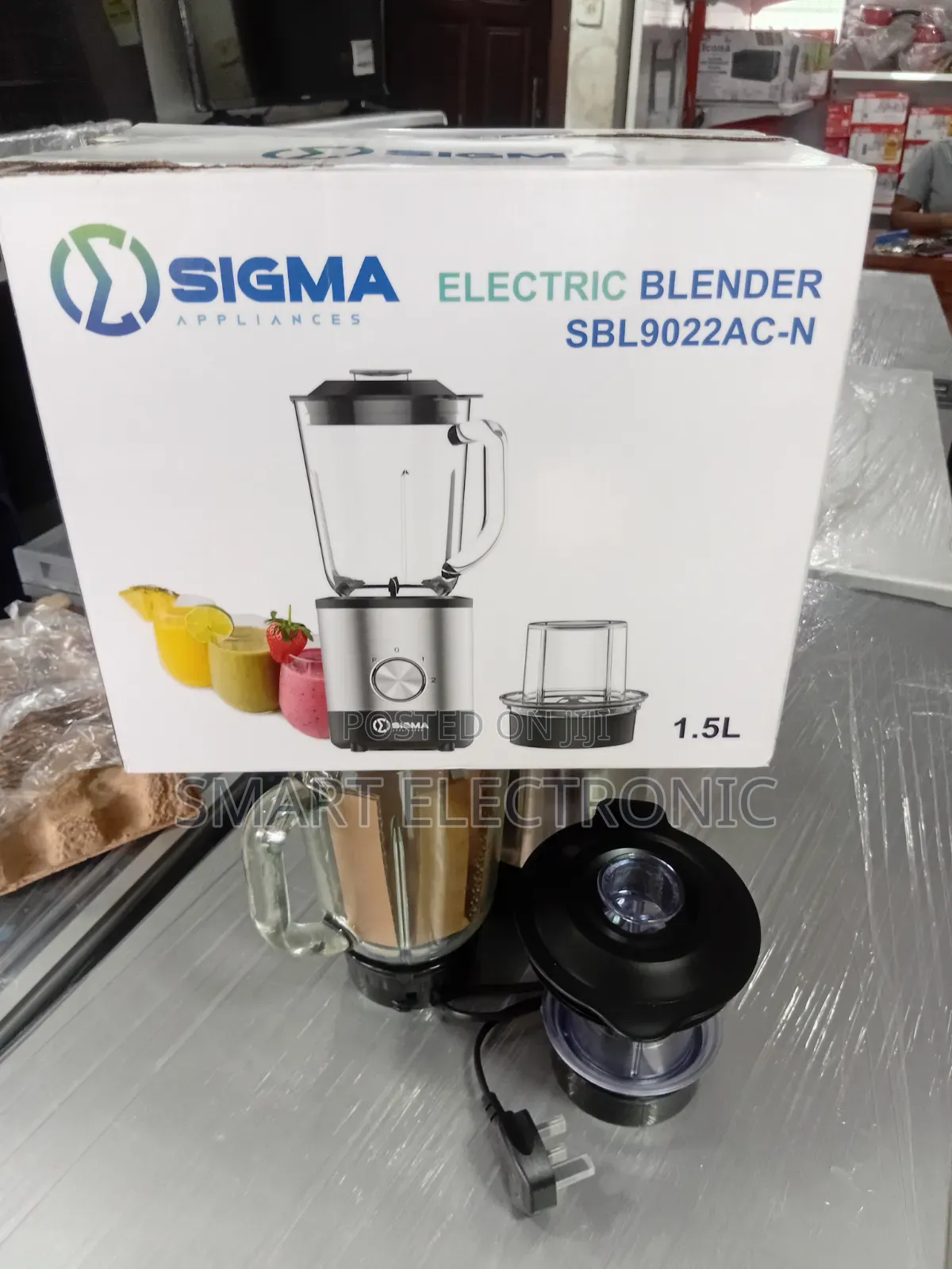 Sigma Electric Blender 1.5l – Fast Efficient Kitchen Helper