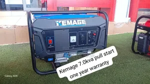 Brand New Kemage 7.0kva 8000w Generator Available