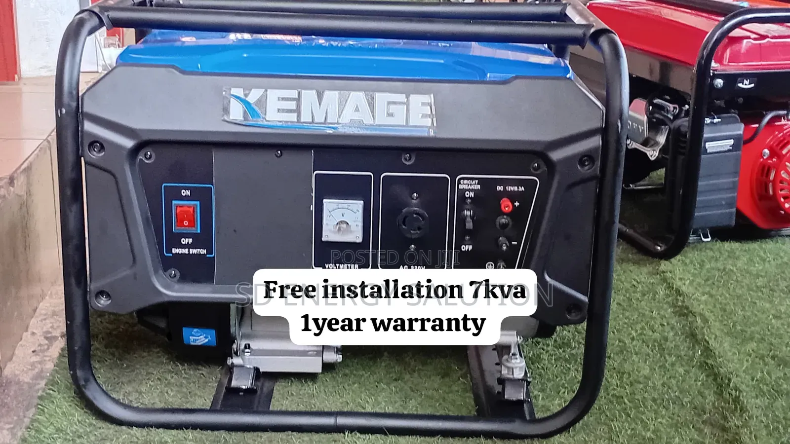 Kemage 7kva Petrol Generator – Stable Power for Appliances 7kva