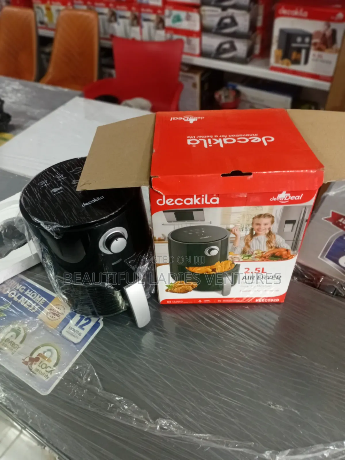 Decakila 2.5l Air Fryer – Cook Delicious Meals With Confidence