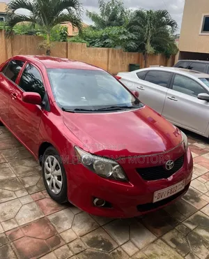 Toyota Corolla 2010 Red