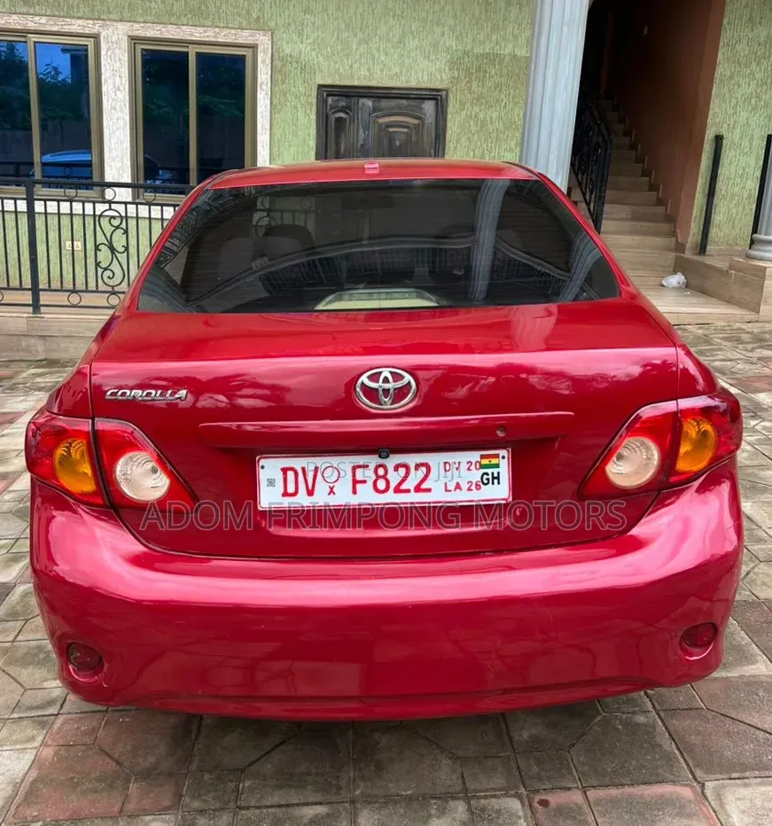 Toyota Corolla 2010 Red