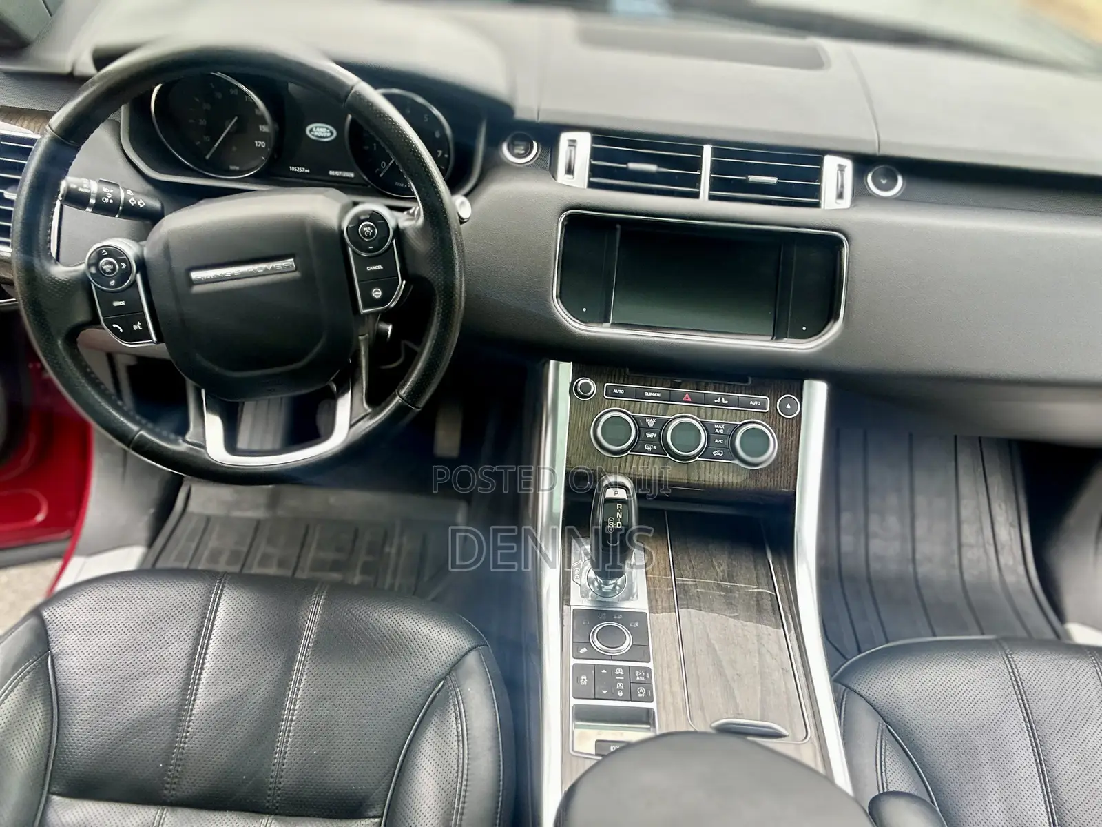 Land Rover Range Rover Sport HSE 4x4 (3.0L 6cyl 8A) 2016 Black