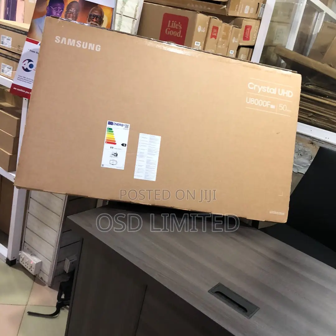 Samsung 50" U8000f Smart Tv With Wi-Fi Bluetooth