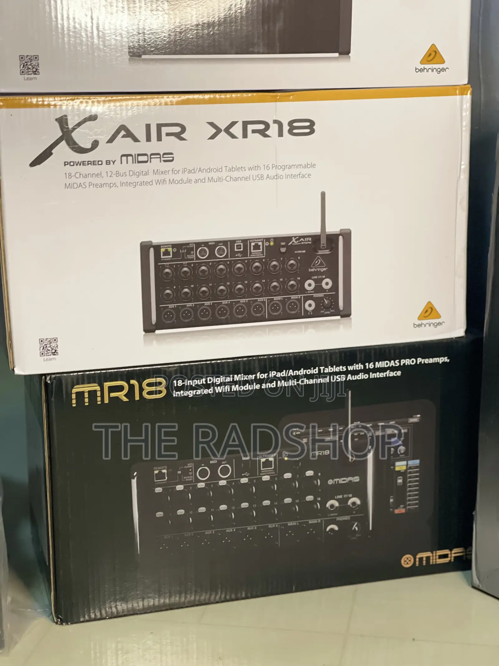 Two Weeks Used Midas Mr18 Digital Mixer