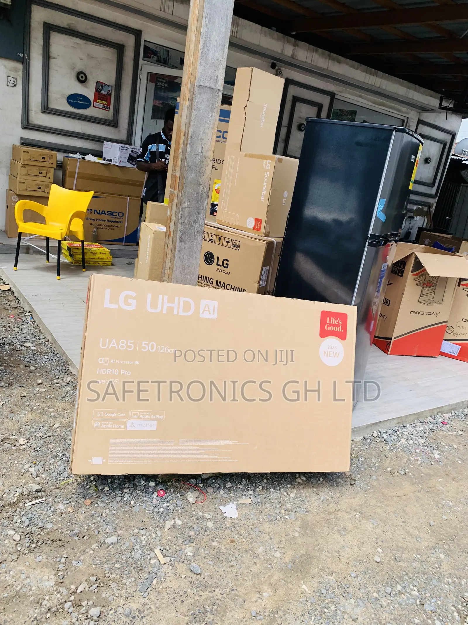 Authentic Sleek 50 Inch Lg Uhd Ai Ua85 Smart Tv Webos25 2025