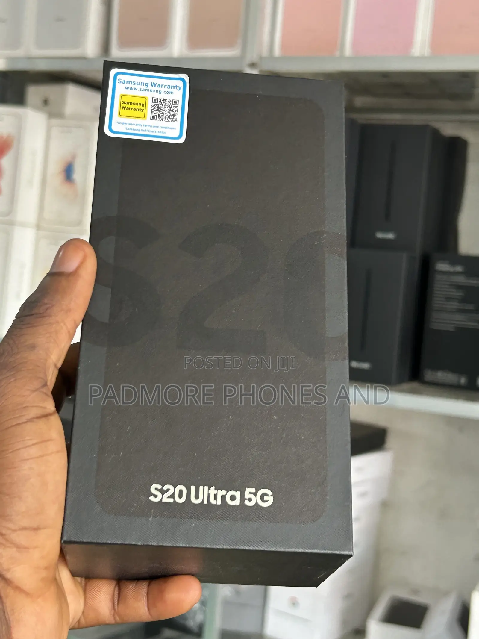 New Samsung Galaxy S20 Ultra 5G 128 GB Black