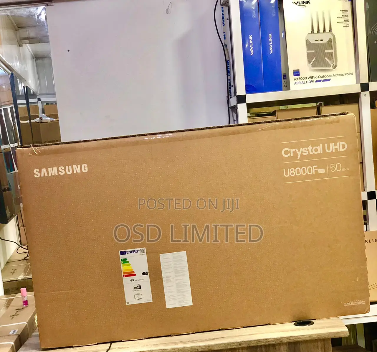 Samsung 50" U8000f Smart Tv With Airplay Support