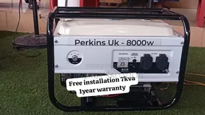 Perkins 7kva Silent Petrol Generator–Noise Reliable Backup Power 7kva