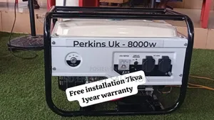 Perkins 7kva Petrol Generator Available With Excellent Fuel 7kva