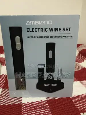 Ambiano Electric Wine Set – Automatic Wine Opener (New)