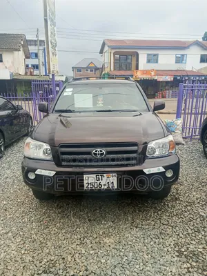 Toyota Highlander 2007 Burgundy
