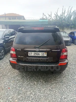 Toyota Highlander 2007 Burgundy