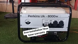 Perkins 7kva Petrol Genset – Quality Backup Power for Everyone 7kva