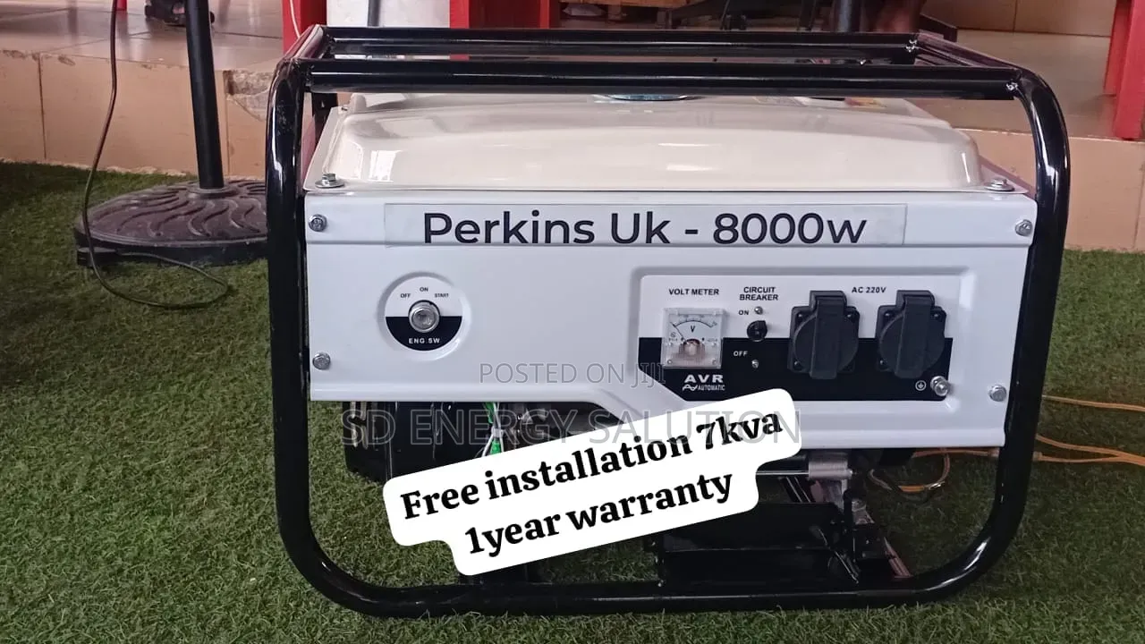 Perkins 7kva Home Generator – Powerful, Durable Easy to Use 7kva