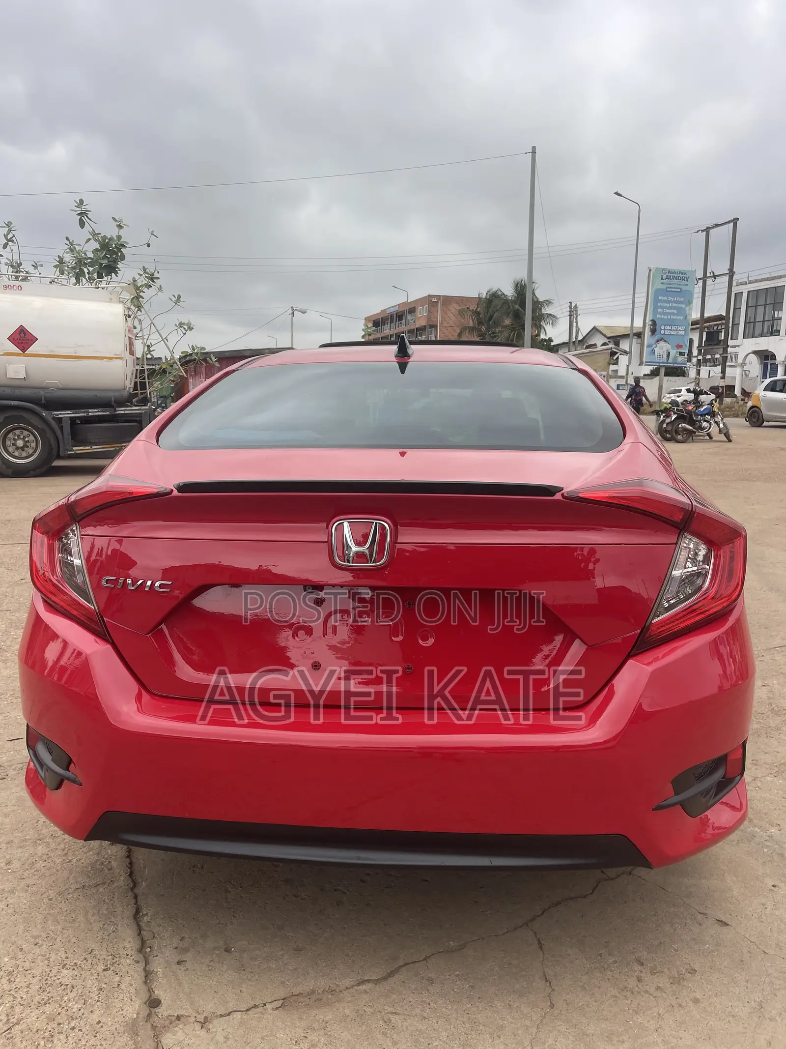 Honda Civic EX-T 4dr Sedan (1.5L 4cyl) 2016 Red