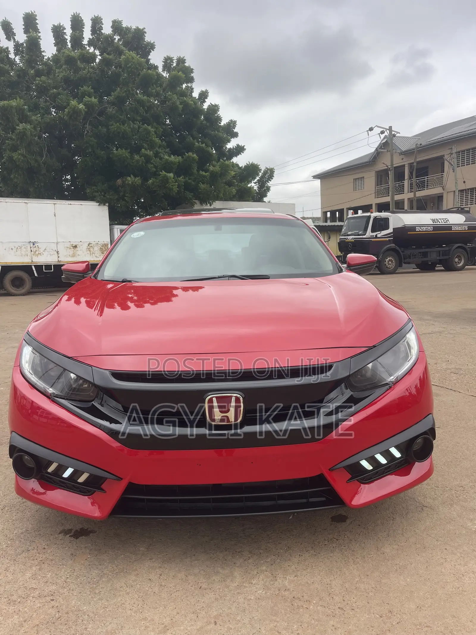 Honda Civic EX-T 4dr Sedan (1.5L 4cyl) 2016 Red