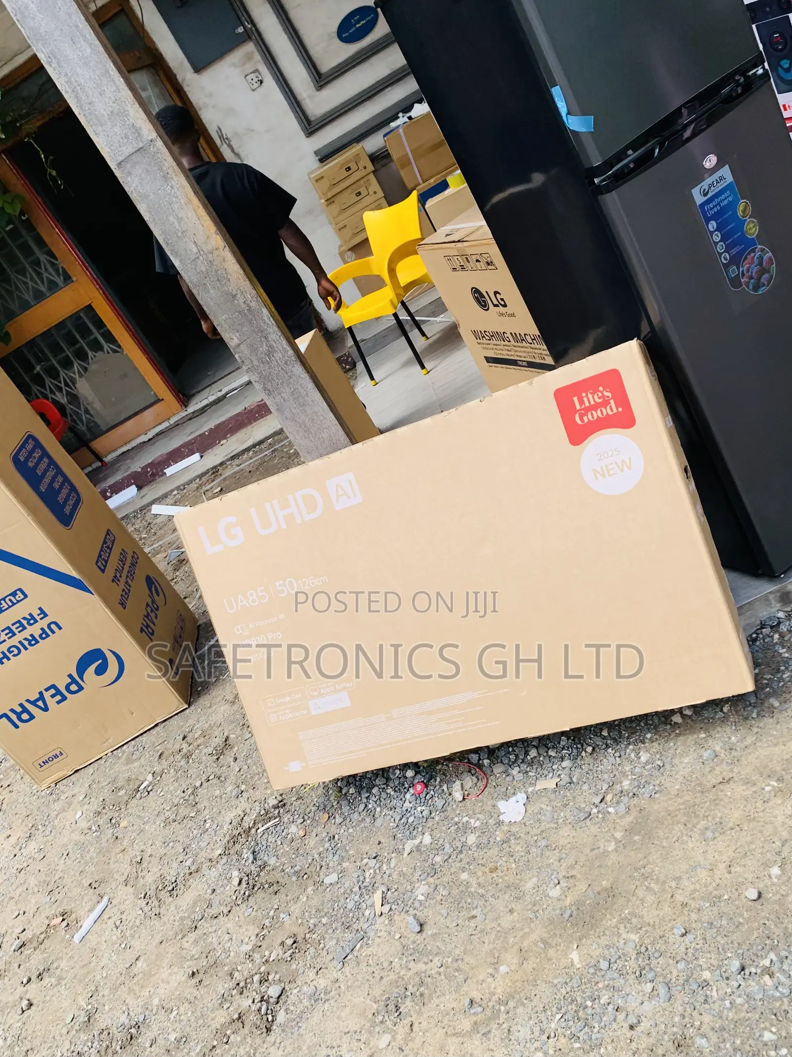 Elegant 50 Inch Lg Uhd Ai Ua85 Smart Tv Hdr10 Webos25 2025