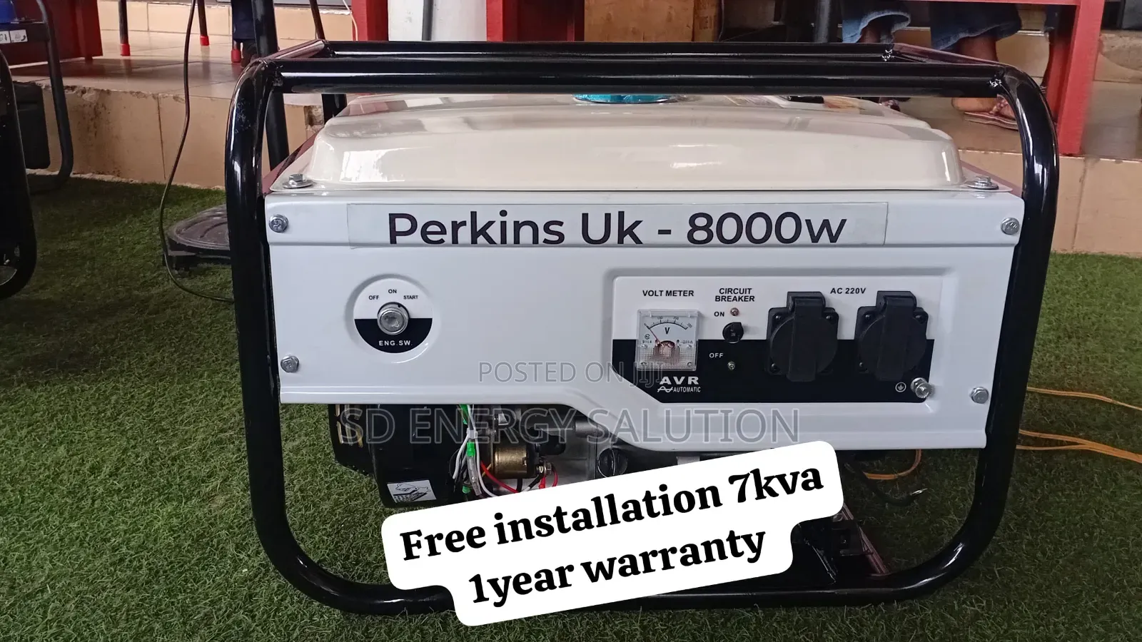 Perkins 7kva Silent Petrol Generator – Efficient Power 7kva