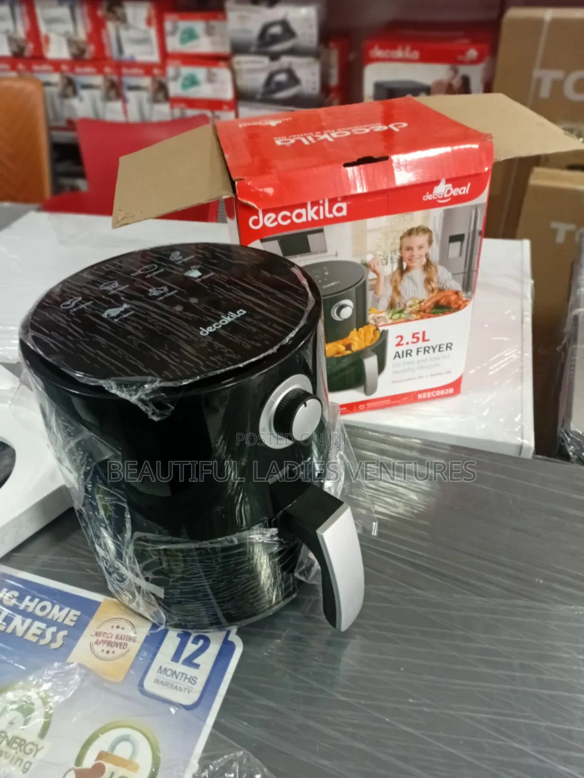 Decakila 2.5l Air Fryer – Make Every Meal Healthier