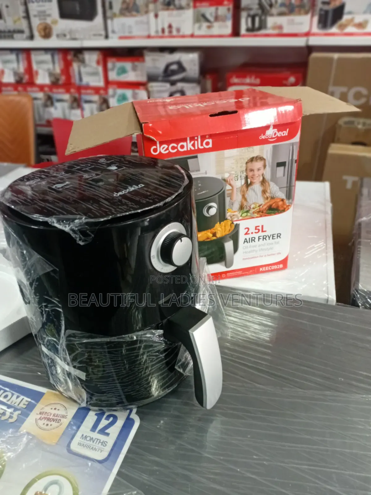Decakila 2.5l Air Fryer – Make Every Meal Healthier