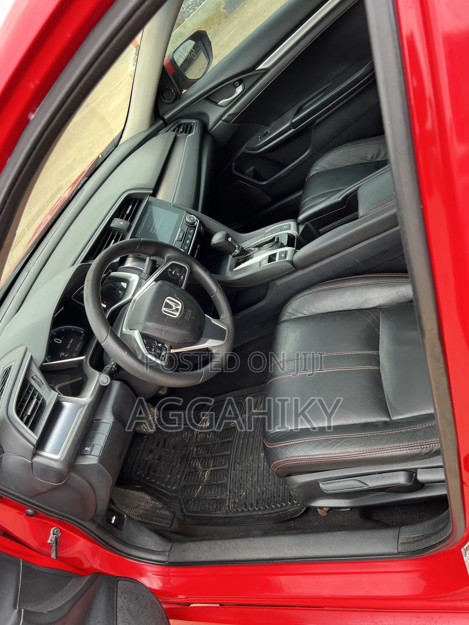 Honda Civic EX 4dr Sedan (1.5L 4cyl) 2016 Red