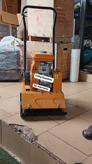 Ecoolmax 5.0hp Gasoline Plate Compactor for Heavy-Duty Jobs 5.Ohp