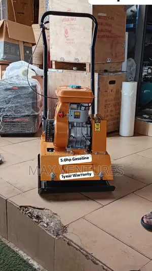 Ecoolmax 5.0hp Gasoline Plate Compactor for Heavy-Duty Jobs 5.Ohp