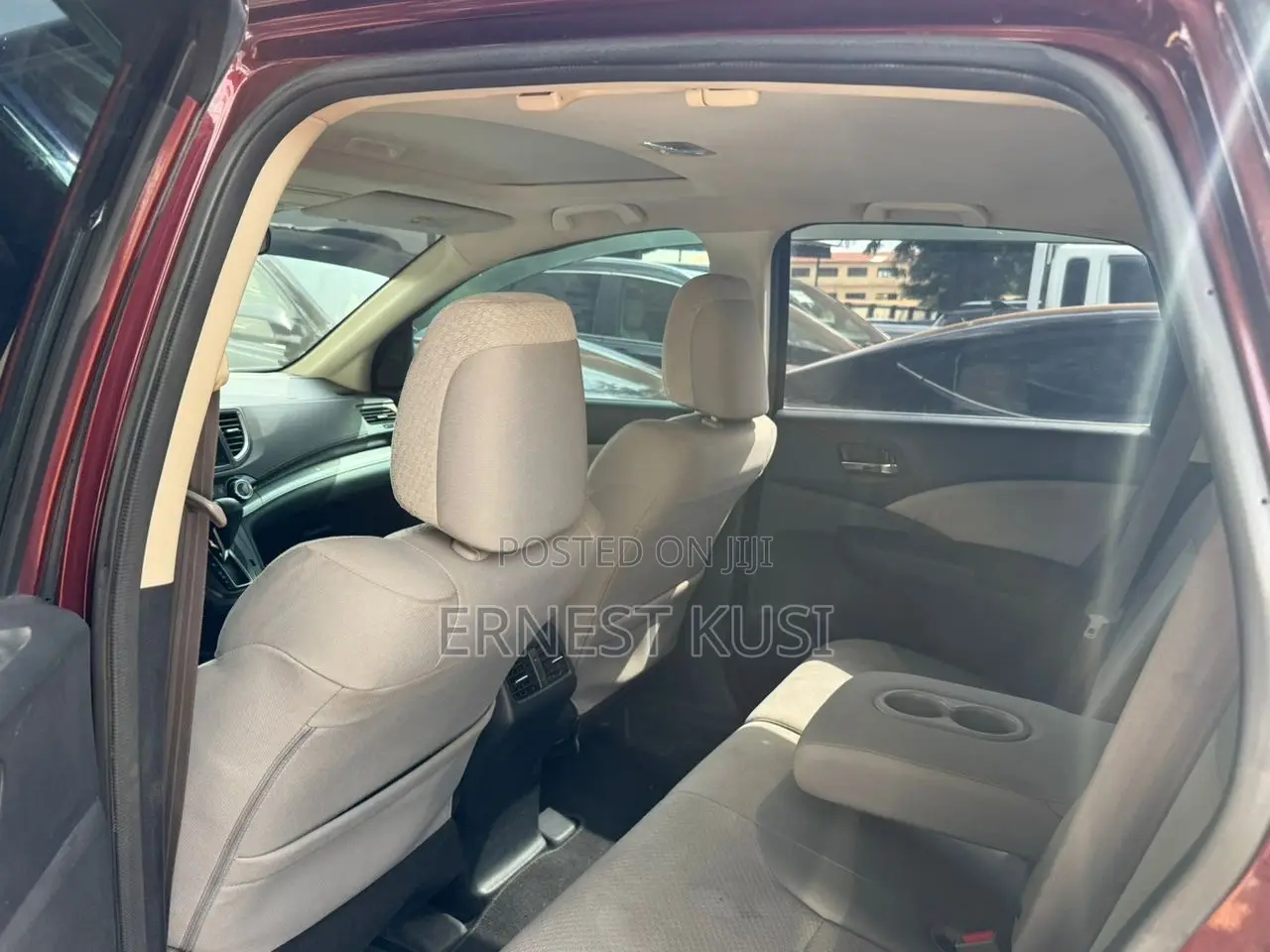 Honda CR-V Touring 4dr SUV AWD (2.4L 4cyl CVT) 2016 Red