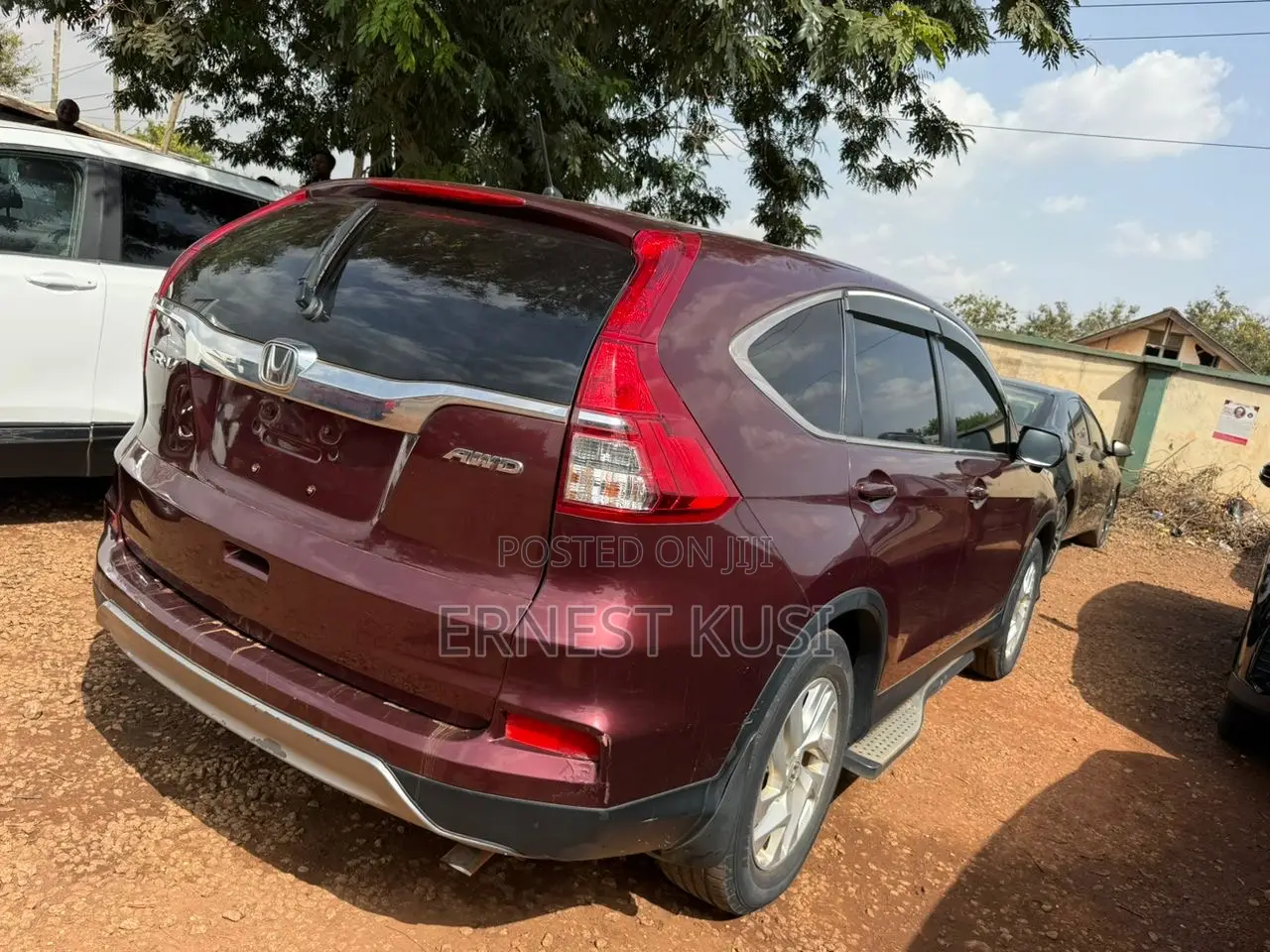 Honda CR-V Touring 4dr SUV AWD (2.4L 4cyl CVT) 2016 Red