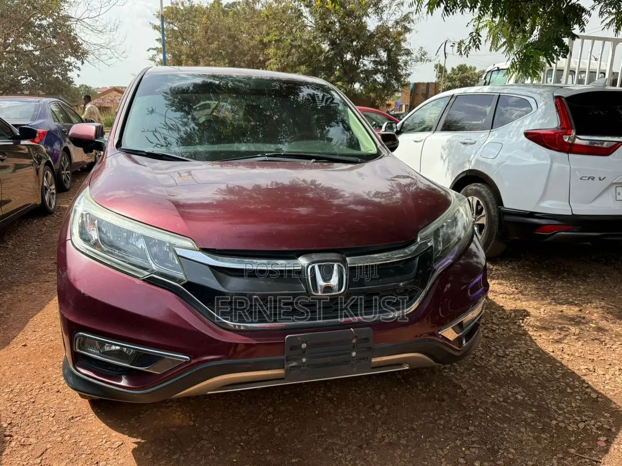 Honda CR-V Touring 4dr SUV AWD (2.4L 4cyl CVT) 2016 Red
