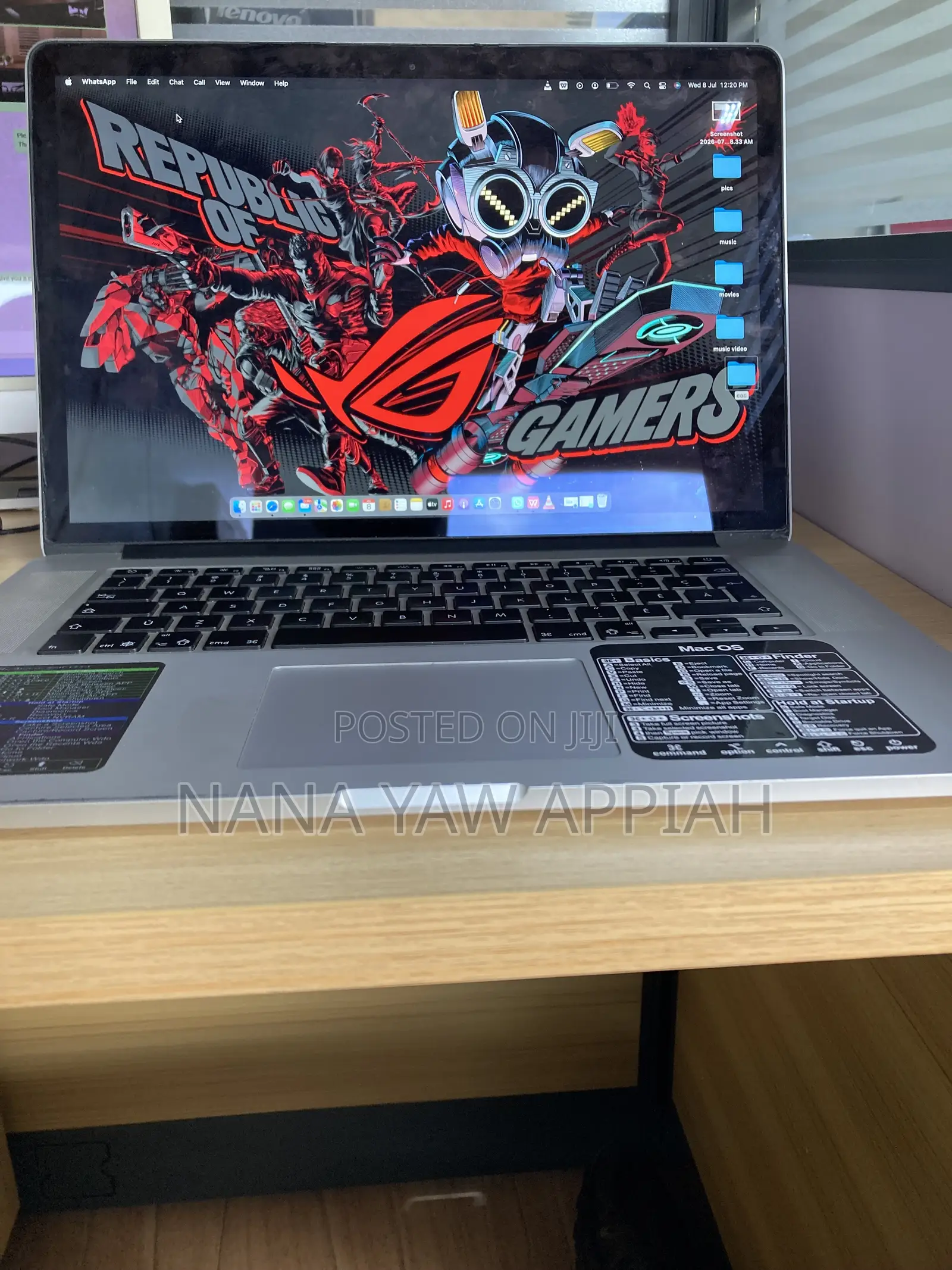 Laptop Apple MacBook 2015 16GB Intel Core i7 SSD 256GB